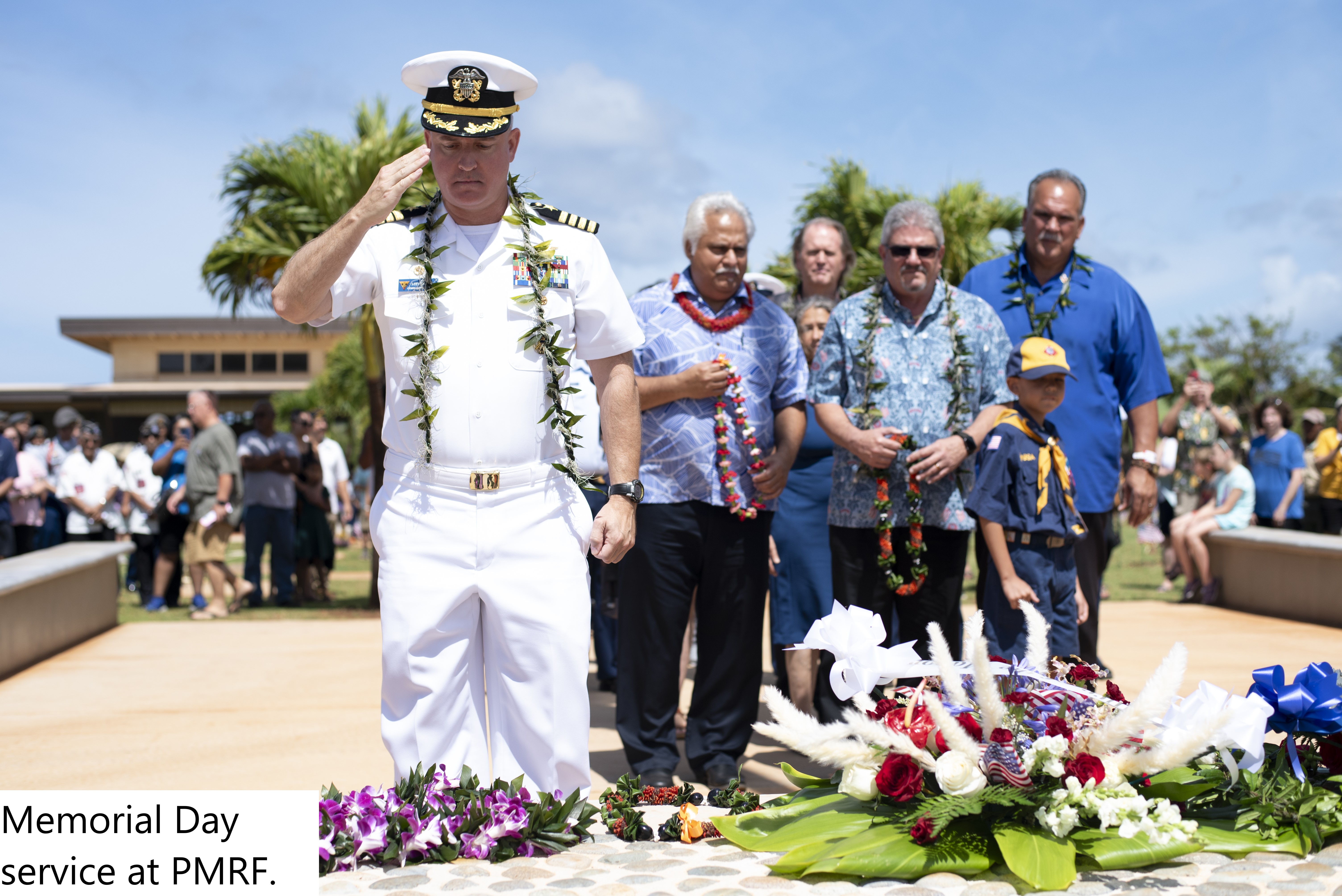 Memorial Day service at PMRF.